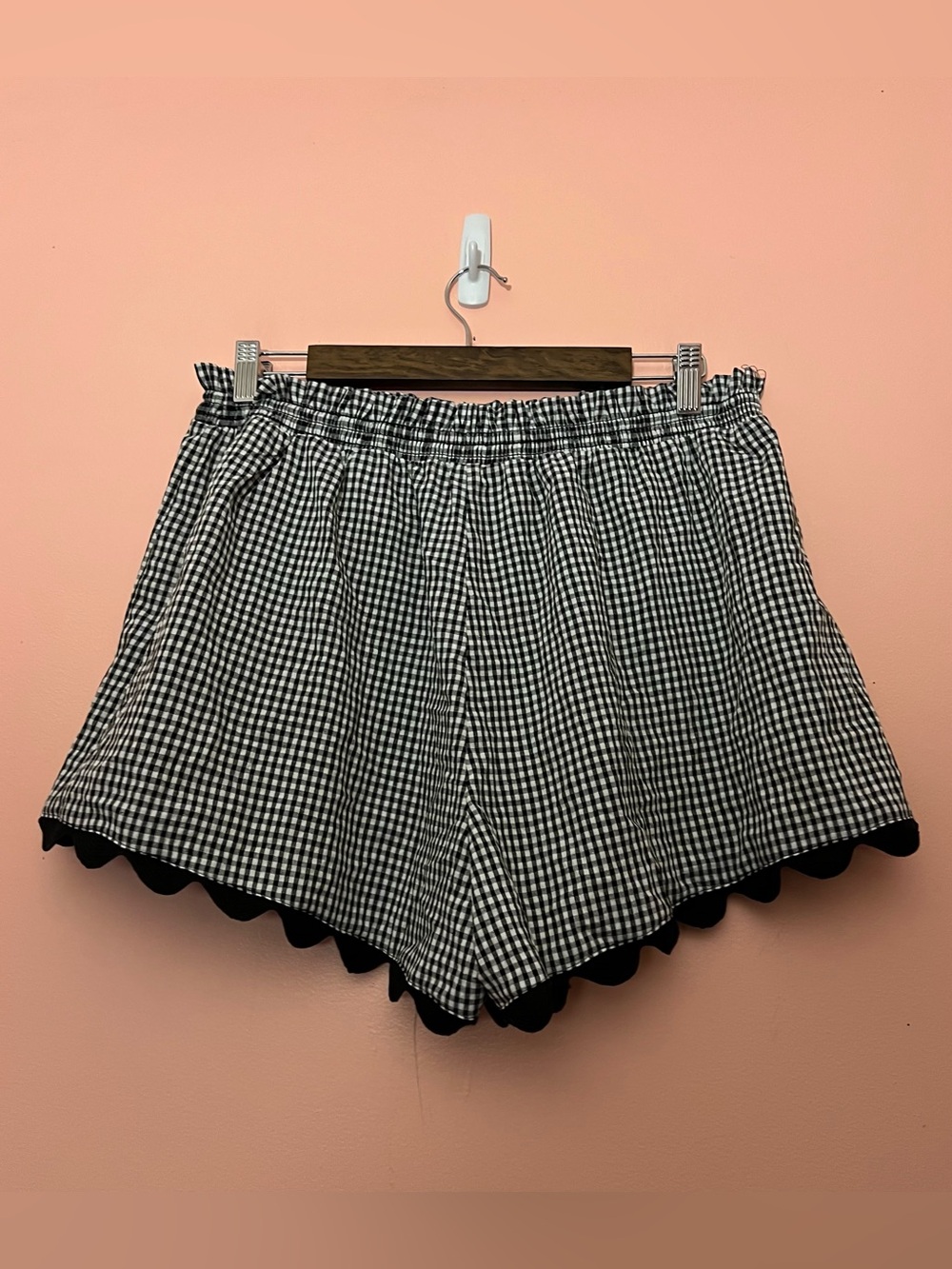 Tuckernuck Ric Rac Gingham Pull On Ava Shorts XXL - Picture 7 of 8